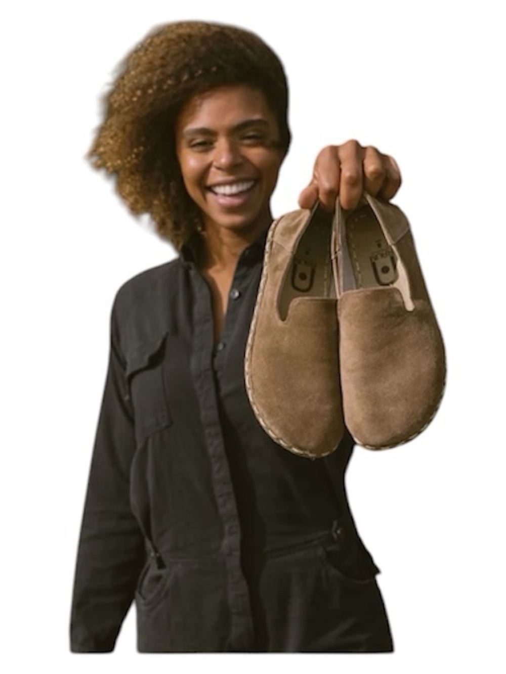 RAUM Goods Women's Barefoot Grounding Slip-On Loafers Shoes Suede Earth SZ 10
